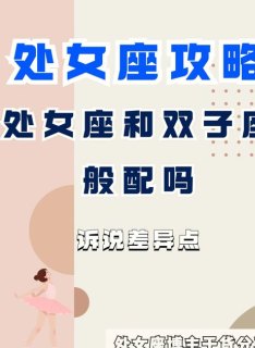 处女座的贵人是双子座吗