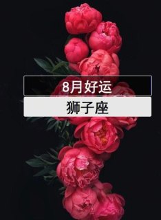 狮子座8月会出现正缘吗