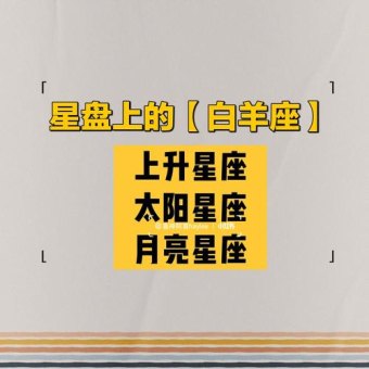 三月份白羊座是上升白羊座吗